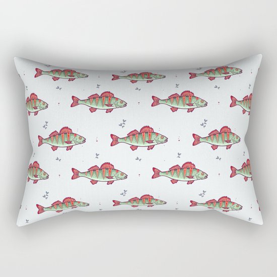 fisher's dream Rectangular Pillow