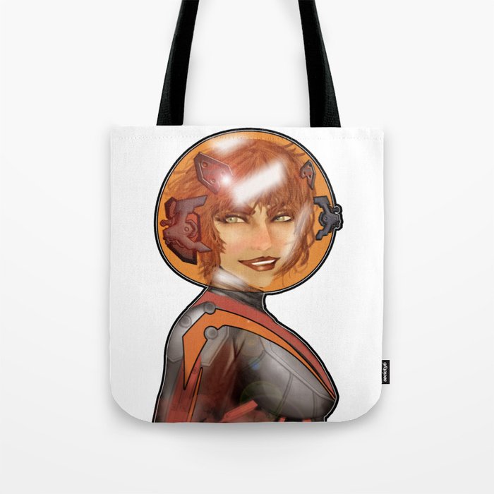 red planet Tote Bag