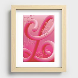 Live and Love Recessed Framed Print