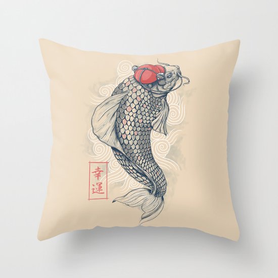 Americanized Throw Pillow