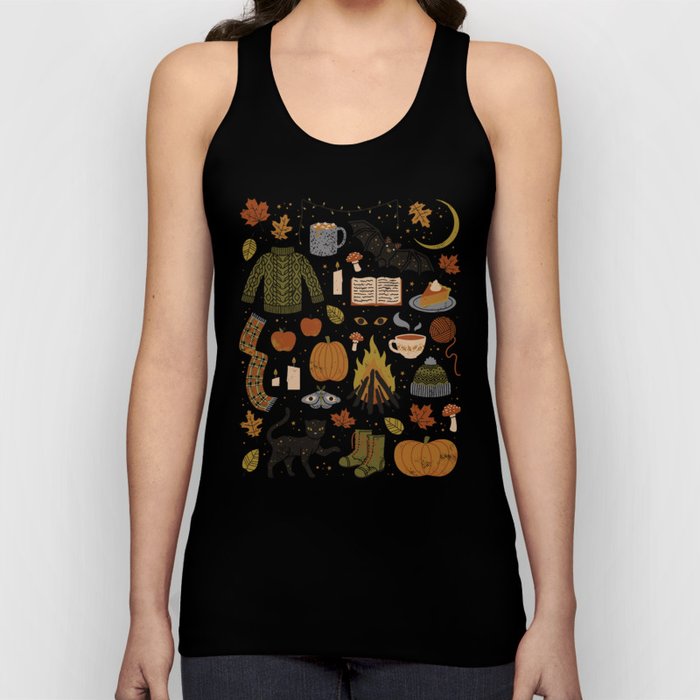 Autumn Nights Unisex Tanktop Autumn Nights Unisex Tanktop