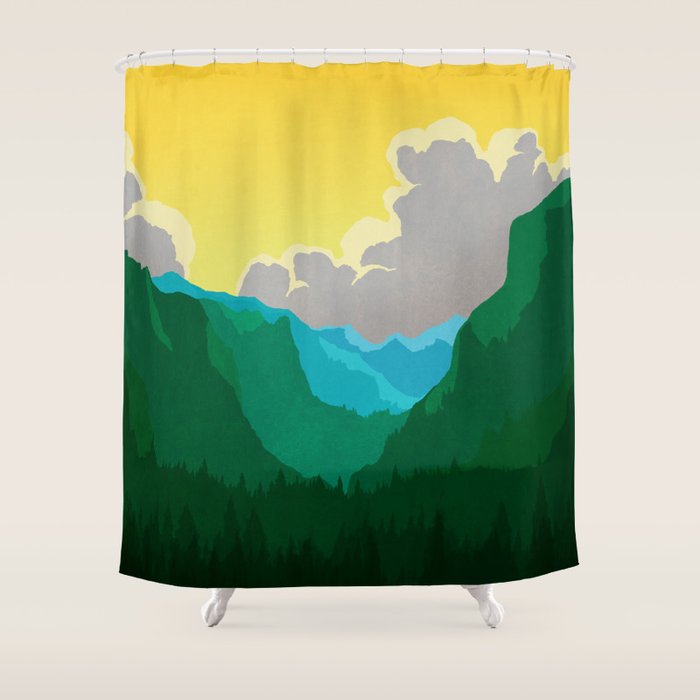 Wilkinson Mountain Pass Shower Curtain By Sunnybunny Society6