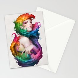 Angel of Colors Stationery Cards