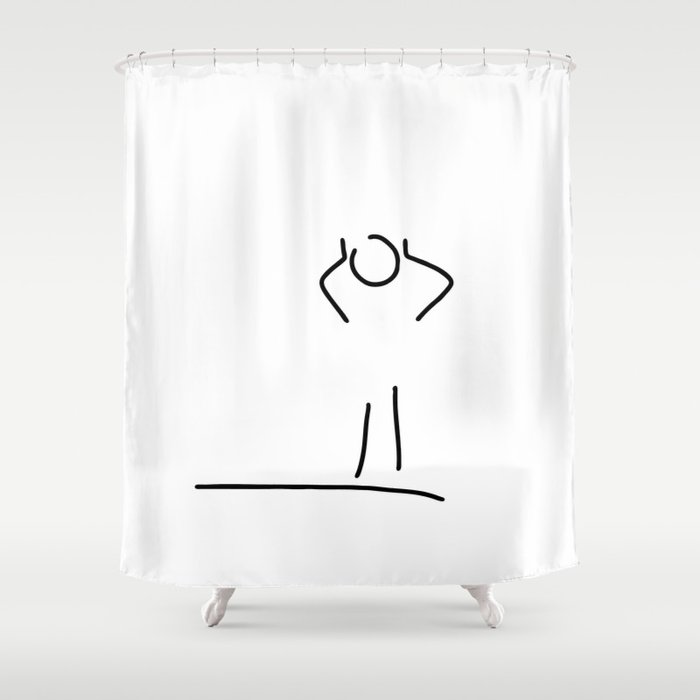 Headaches Migraine Shower Curtain By Lineamentum Society6