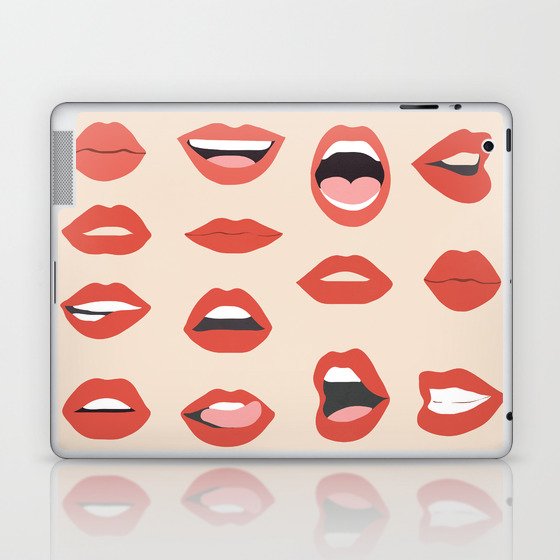 Lips III Laptop & iPad Skin