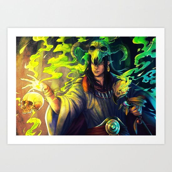 Dark Ritual Art Print