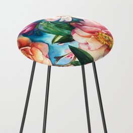 Tropical Floral I Counter Stool