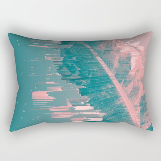 Banana Leaf Went Way Too Fast! Rectangular Pillow