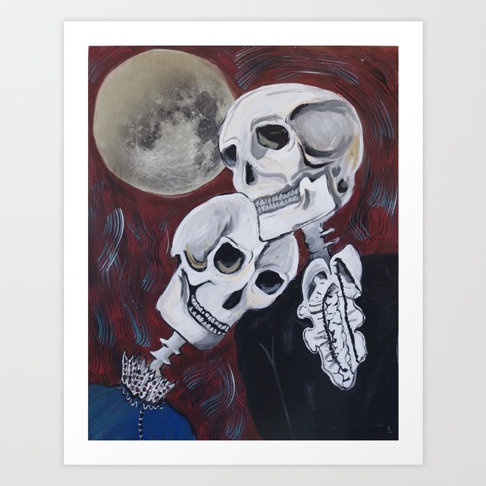 Til Death Do Us Part Art Print By Lindsgrace333 Society6