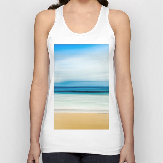 Peaceful ocean waves Unisex Tank Top
