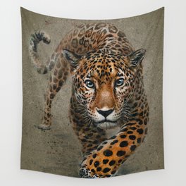 Leopard background Wall Tapestry