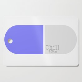 Chill Pill Cutting Board