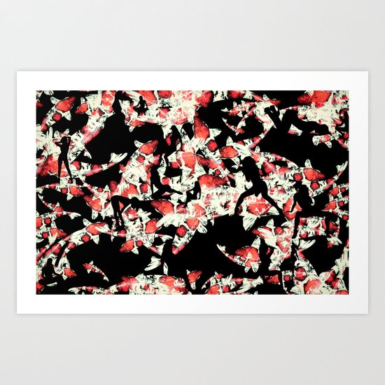 Very Fishy Art Print