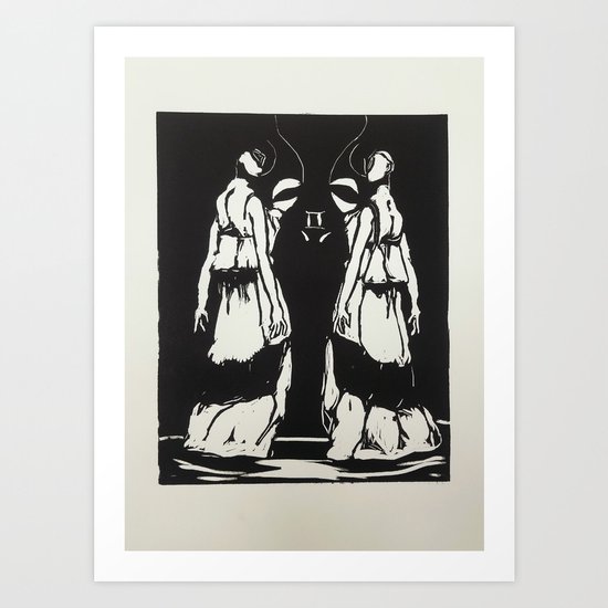 Gemini Print Art Print