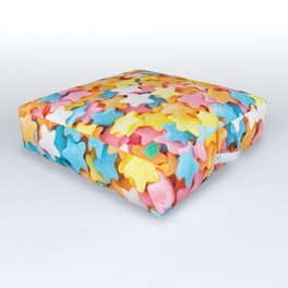 Star Sprinkles | Sweets  Outdoor Floor Cushion