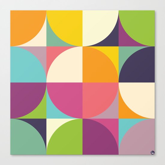 Quarters Quilt 4 Canvas Print