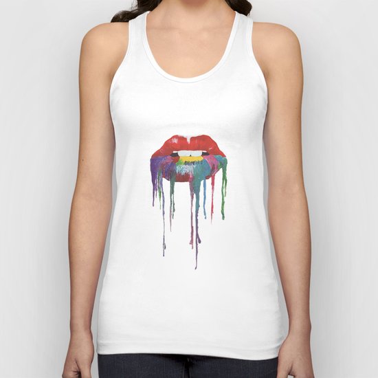 Kiss Art Unisex Tank Top