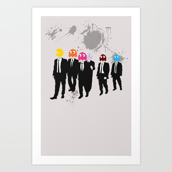 Reservoir Ghosts Art Print
