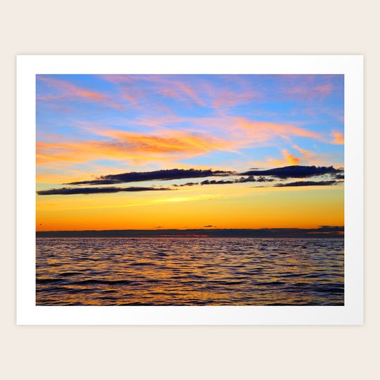 Zen Seascape Art Print