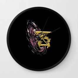 Truck Space Wall Clock