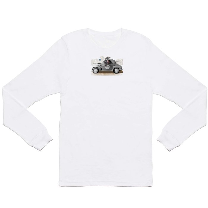 Goat Rally Collage Long Sleeve T Shirt