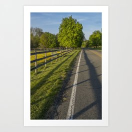 Country road Art Print