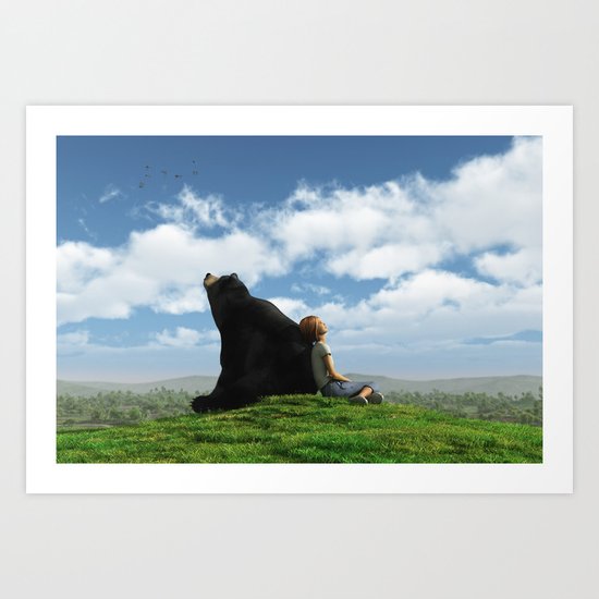 Cloud Watchers Art Print