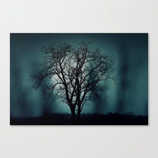 Black Tree Canvas Print
