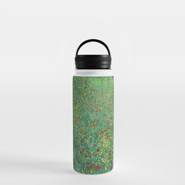 Gustav Klimt - Poppy Field Water Bottle