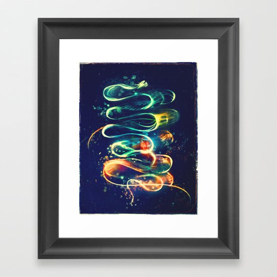 Leptocephalus Framed Art Print