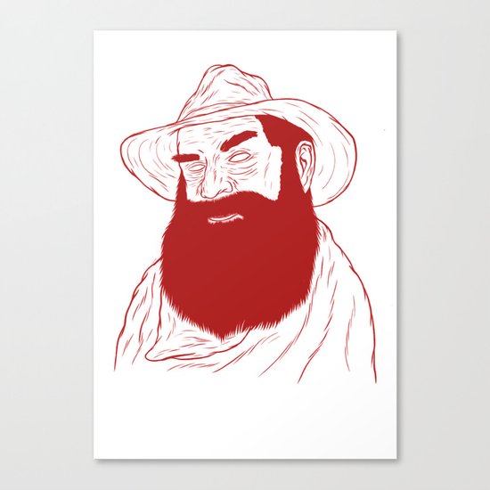 Cowboy Canvas Print