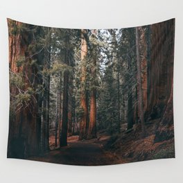 Walking Sequoia Wall Tapestry