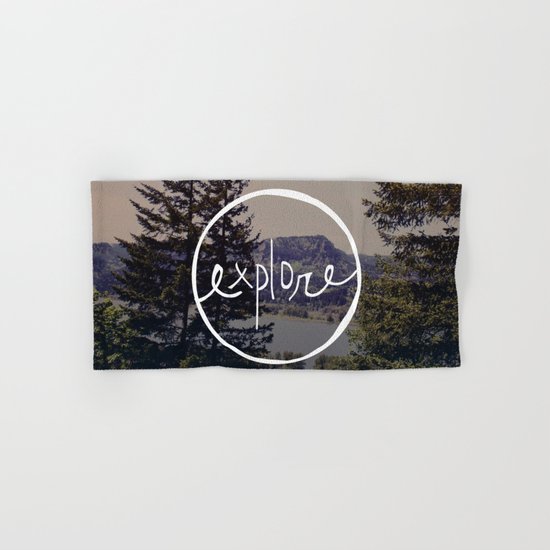 Explore Oregon Hand & Bath Towel