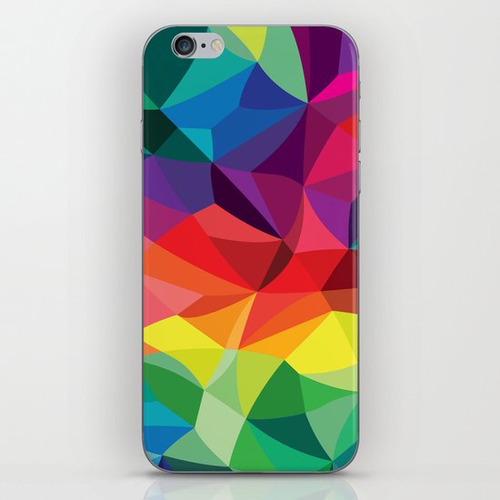 Color Shards iPhone & iPod Skin