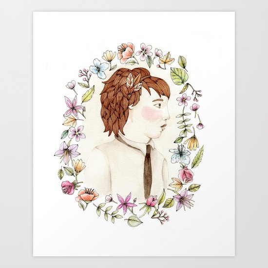 Molly Art Print