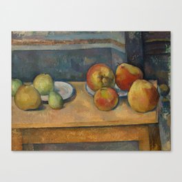 Still Life with Apples and Pears, Paul-Cézanne Canvas Print