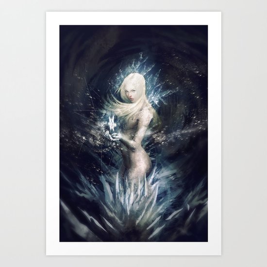 Hollow ends Art Print