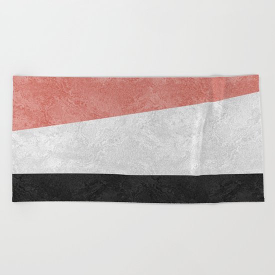 MARBLE 001 Beach Towel