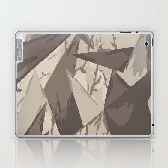 Modern Art Hills Trees Mountains Digital Art Landscape Nature Laptop Ipad Skin By Witnearionberg