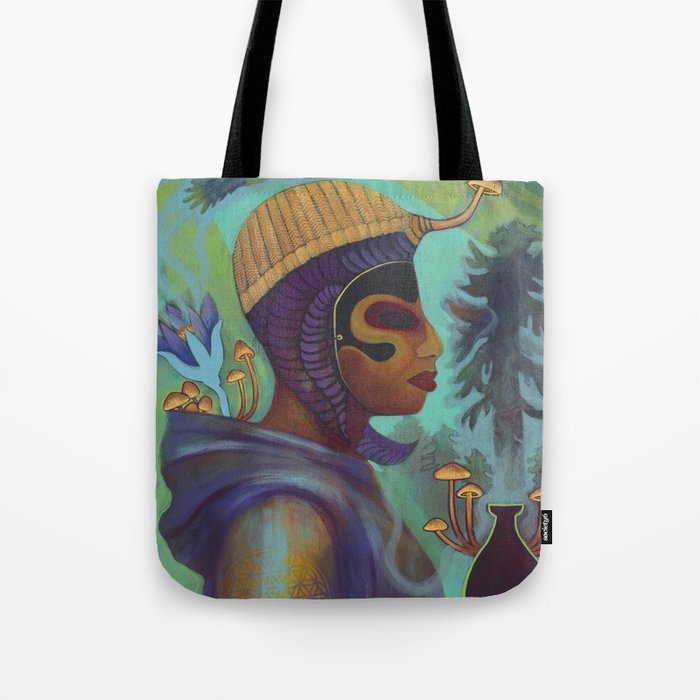 Mushroom Hunter Tote Bag