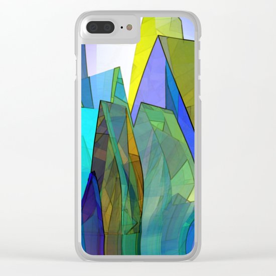 towel full of colors -8- Clear iPhone Case