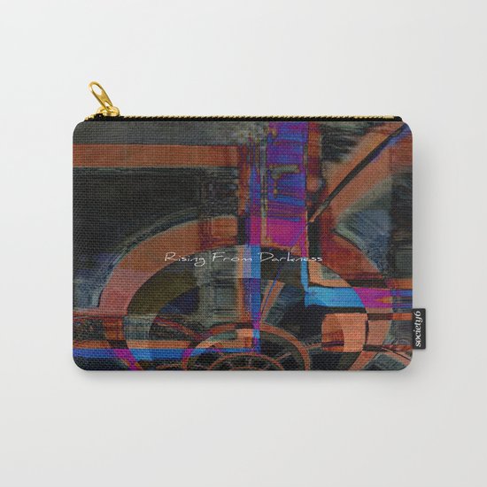 Rising From Darkness Abstract - Happiness - Inspiration Carry-All Pouch