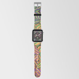 Irregular Squares & Stripes Apple Watch Band