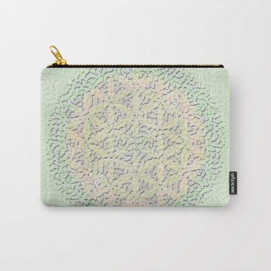 Flower of Life Mandala Carry-All Pouch