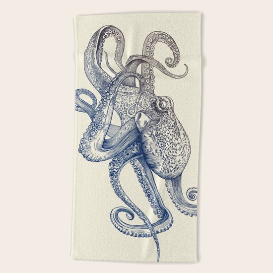 Octo Flow Beach Towel