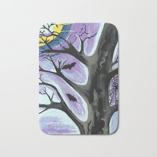 Creepy Night Bath Mat