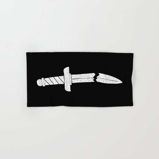 BROKEN DAGGER Hand & Bath Towel