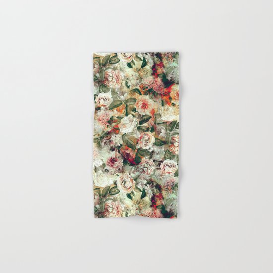 Floral Pattern RPE121 Hand & Bath Towel
