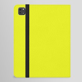 Sour Lemon Yellow iPad Folio Case