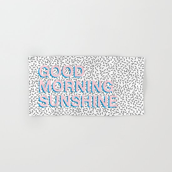 Rise and Shine Hand & Bath Towel